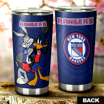 New York Rangers Tumbler Cup Custom Car Accessories - Gearcarcover - 1