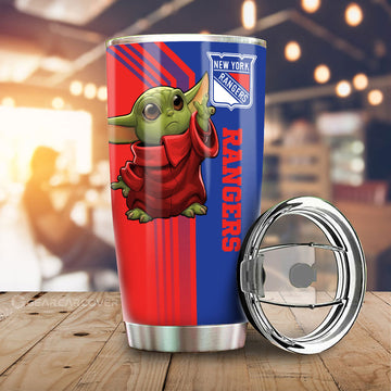 New York Rangers Tumbler Cup Custom Car Accessories - Gearcarcover - 1