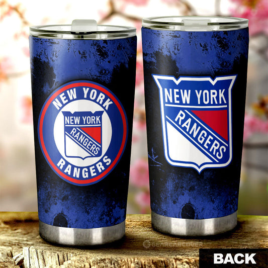 New York Rangers Tumbler Cup Custom Car Accessories - Gearcarcover - 1
