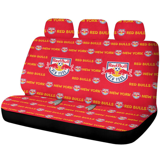 New York Red Bulls Car Back Seat Covers Sporty Team Collection - Gearcarcover - 1