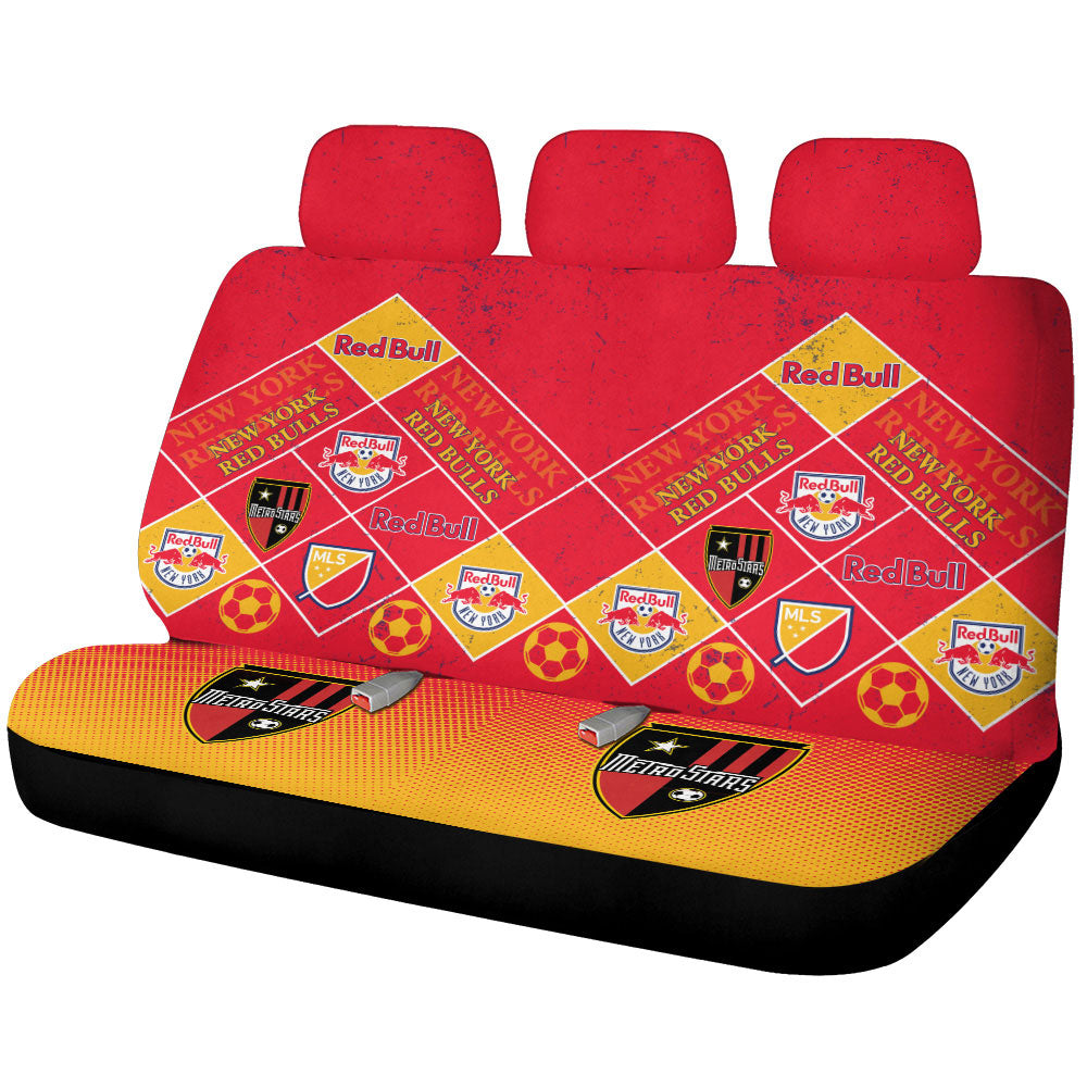 New York Red Bulls Car Back Seat Covers Sporty Team Collection - Gearcarcover - 1