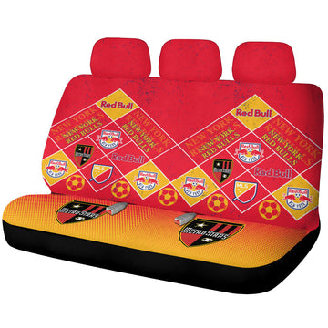 New York Red Bulls Car Back Seat Covers Sporty Team Collection - Gearcarcover - 1