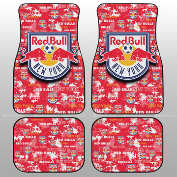 New York Red Bulls Car Floor Mats Custom Car Accessories - Gearcarcover - 1