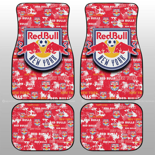 New York Red Bulls Car Floor Mats Custom Car Accessories - Gearcarcover - 1