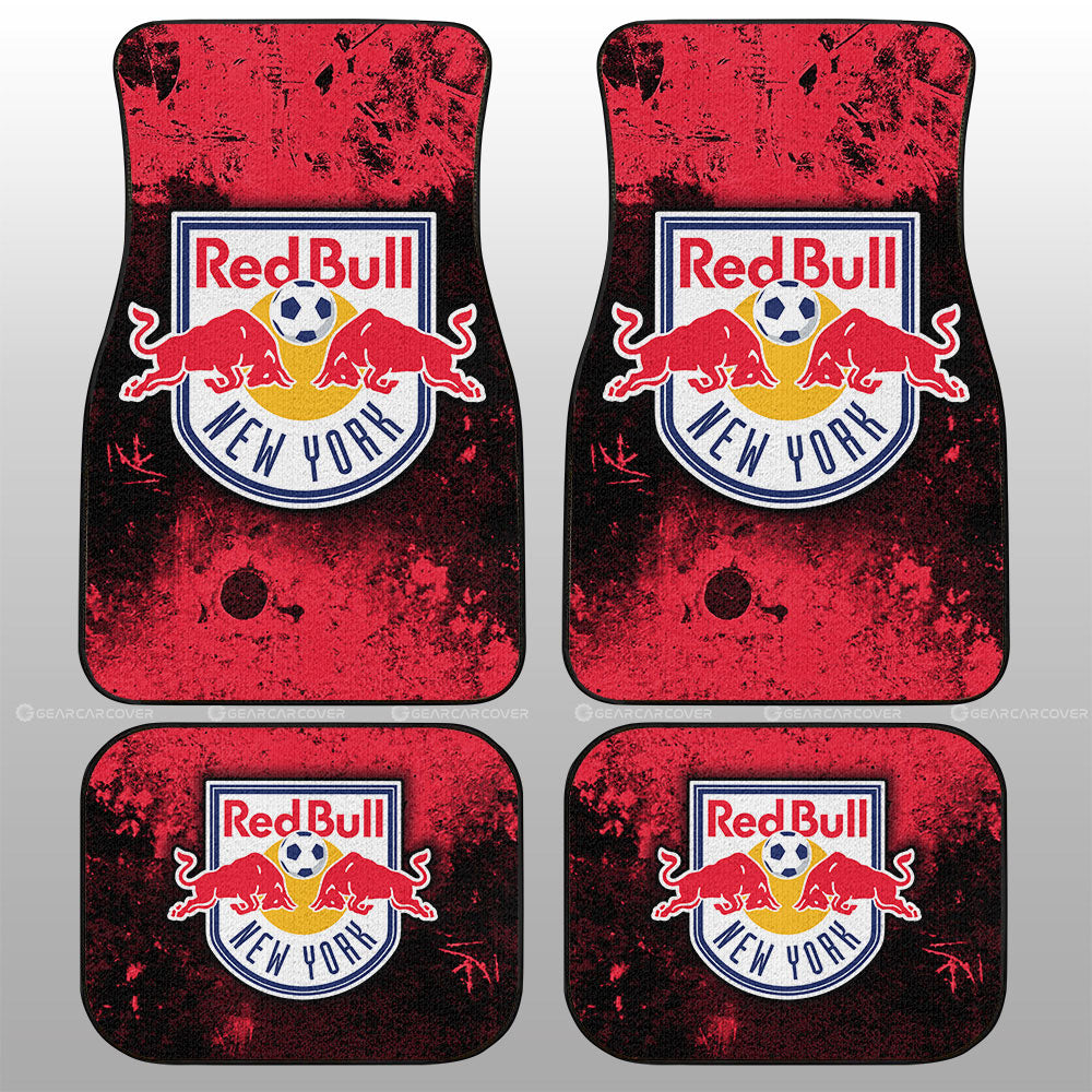 New York Red Bulls Car Floor Mats Custom Car Accessories - Gearcarcover - 1