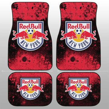 New York Red Bulls Car Floor Mats Custom Car Accessories - Gearcarcover - 1