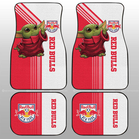 New York Red Bulls Car Floor Mats Custom Car Accessories - Gearcarcover - 1
