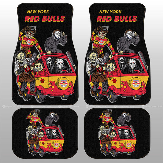 New York Red Bulls Car Floor Mats Custom Car Accessories - Gearcarcover - 1