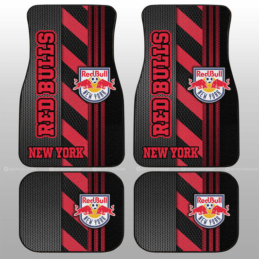 New York Red Bulls Car Floor Mats Custom Car Accessories - Gearcarcover - 1