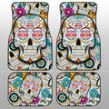 New York Red Bulls Car Floor Mats Custom Sugar Skull Car Accessories - Gearcarcover - 1