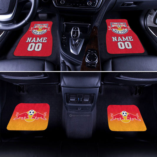 New York Red Bulls Car Floor Mats Sporty Team Collection - Gearcarcover - 2