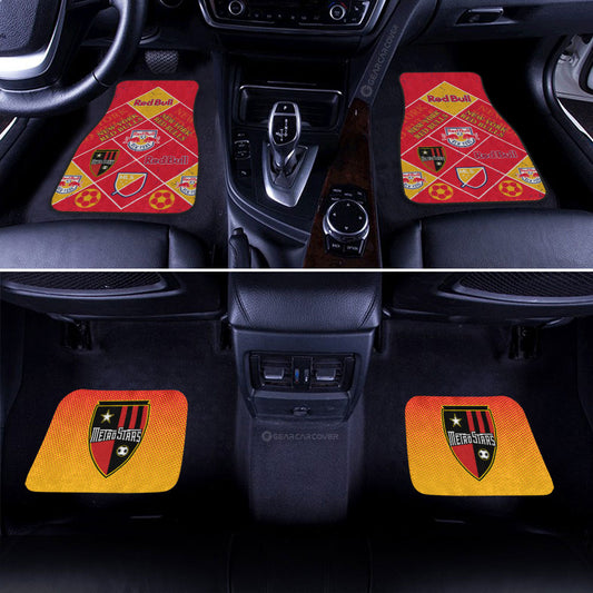 New York Red Bulls Car Floor Mats Sporty Team Collection - Gearcarcover - 2