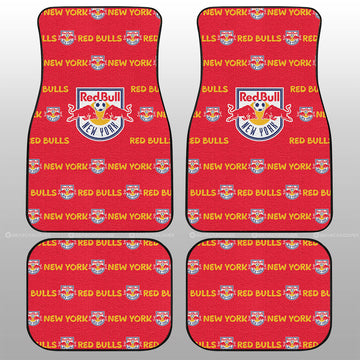 New York Red Bulls Car Floor Mats Sporty Team Collection - Gearcarcover - 1