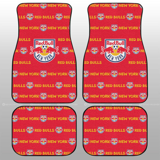 New York Red Bulls Car Floor Mats Sporty Team Collection - Gearcarcover - 1