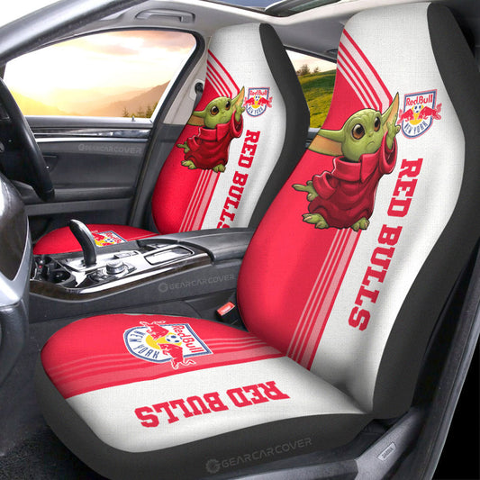 New York Red Bulls Car Seat Covers Baby Yoda Car Accessories - Gearcarcover - 1