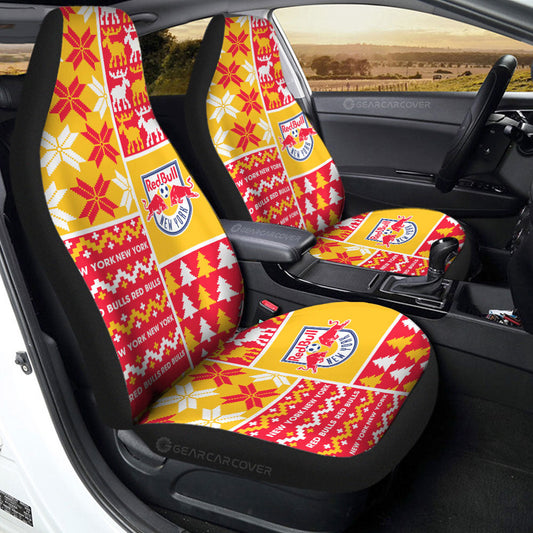 New York Red Bulls Car Seat Covers Custom Ugly Style Car Accessories - Gearcarcover - 2