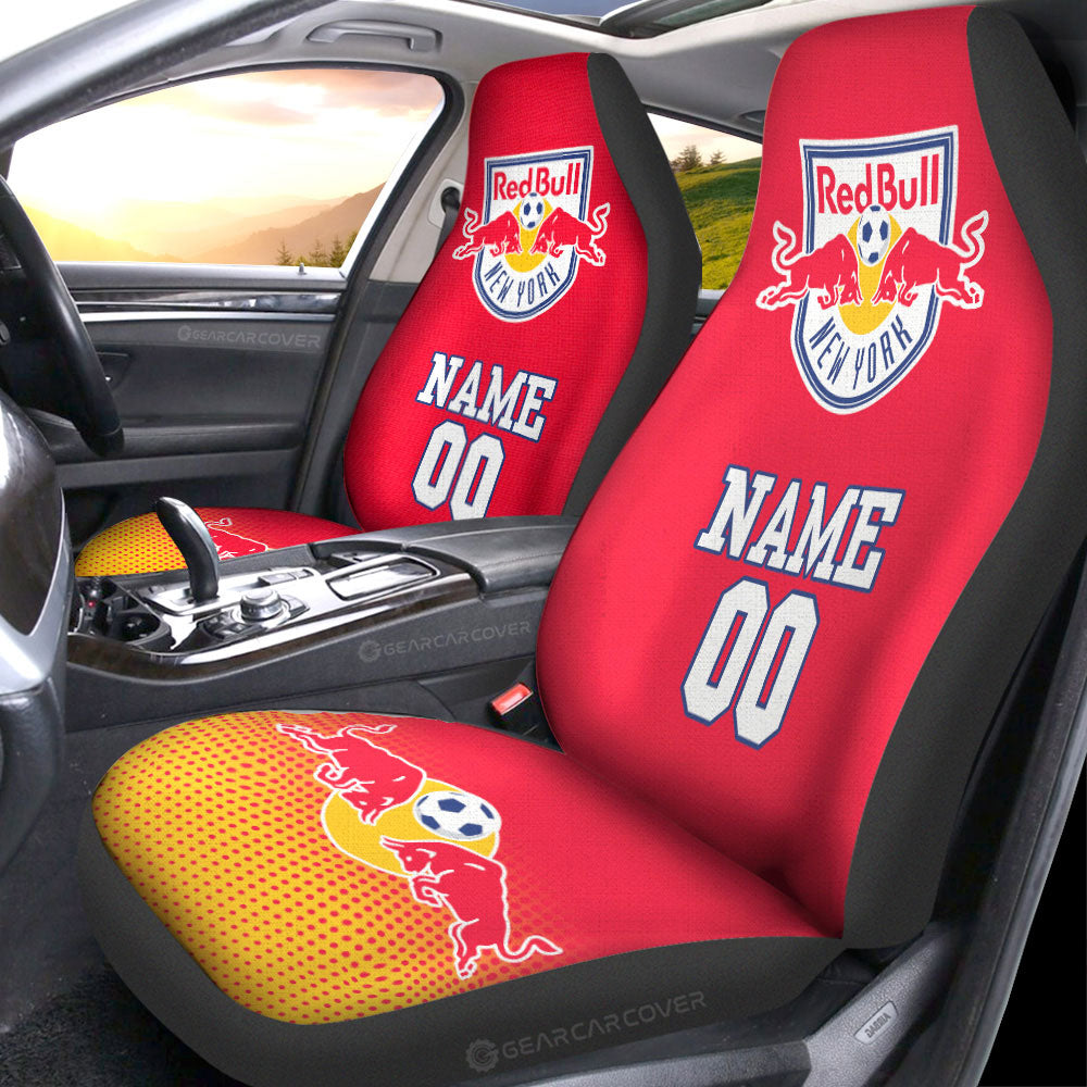 New York Red Bulls Car Seat Covers Sporty Team Collection - Gearcarcover - 1