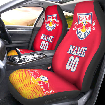New York Red Bulls Car Seat Covers Sporty Team Collection - Gearcarcover - 1