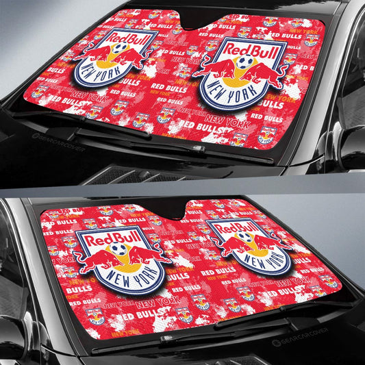 New York Red Bulls Car Sunshade Custom Car Accessories - Gearcarcover - 2