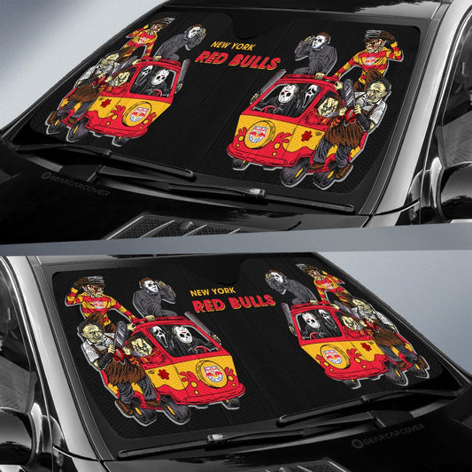 New York Red Bulls Car Sunshade Custom Car Accessories - Gearcarcover - 2