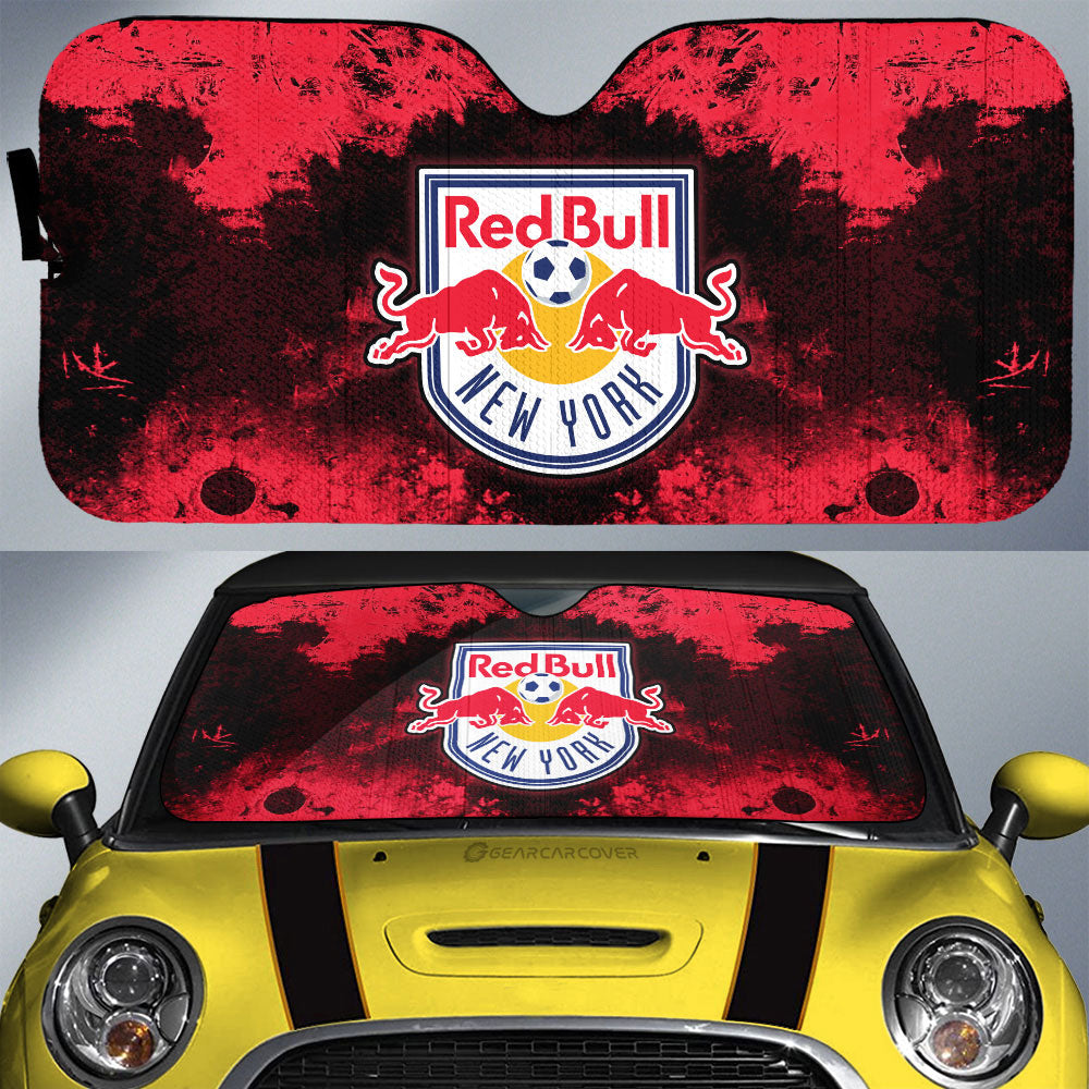 New York Red Bulls Car Sunshade Custom Car Accessories - Gearcarcover - 1