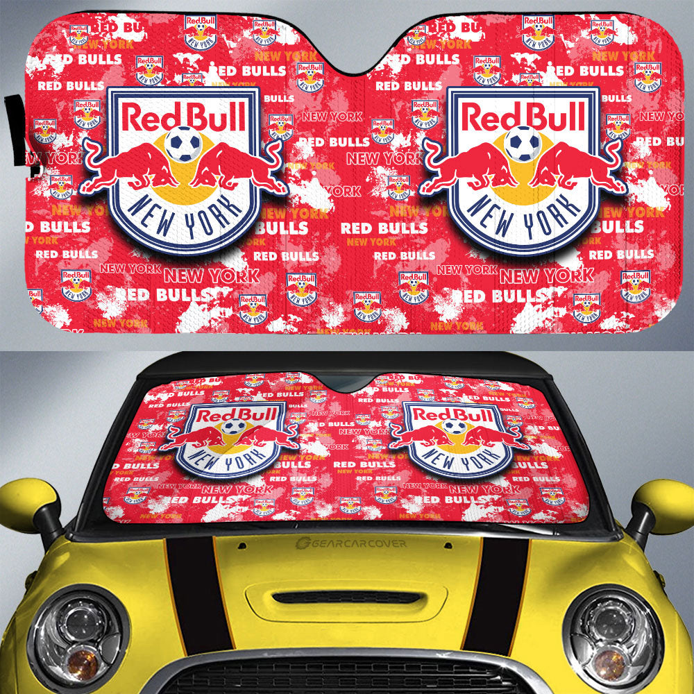 New York Red Bulls Car Sunshade Custom Car Accessories - Gearcarcover - 1