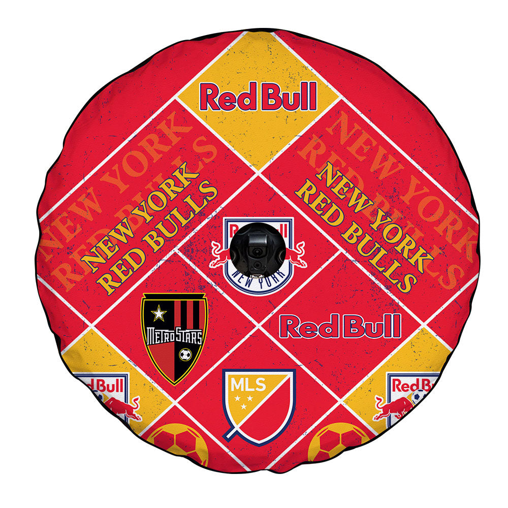 New York Red Bulls Spare Tire Covers Camera Hole Sporty Team Collection - Gearcarcover - 4
