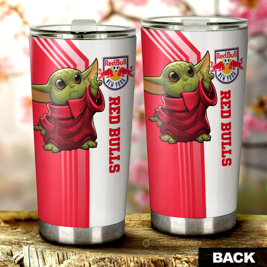 New York Red Bulls Tumbler Cup Custom Car Accessories - Gearcarcover - 2