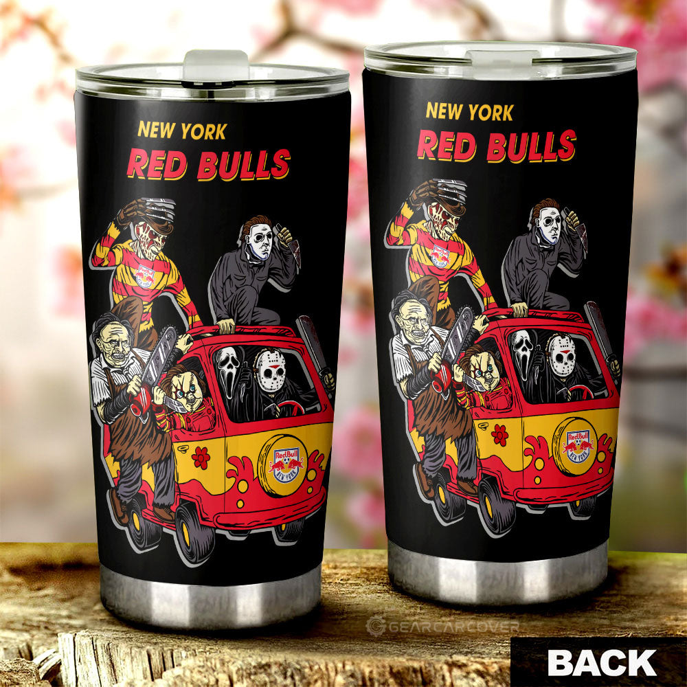 New York Red Bulls Tumbler Cup Custom Car Accessories - Gearcarcover - 2