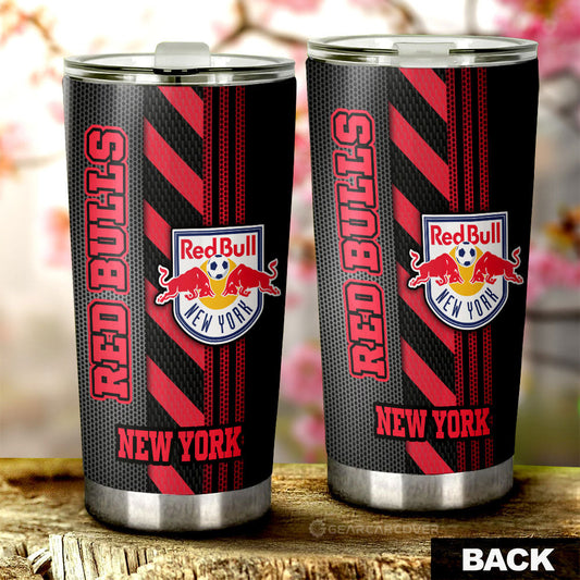 New York Red Bulls Tumbler Cup Custom Car Accessories - Gearcarcover - 2