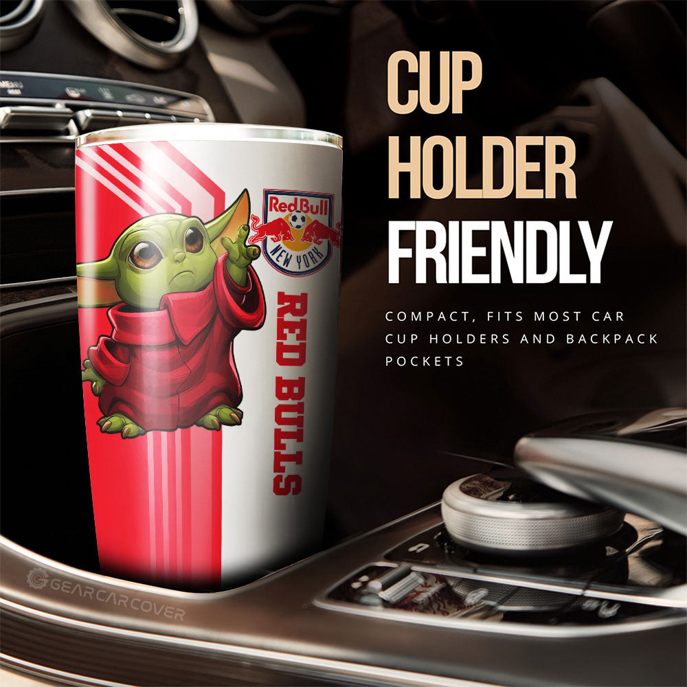 New York Red Bulls Tumbler Cup Custom Car Accessories - Gearcarcover - 3