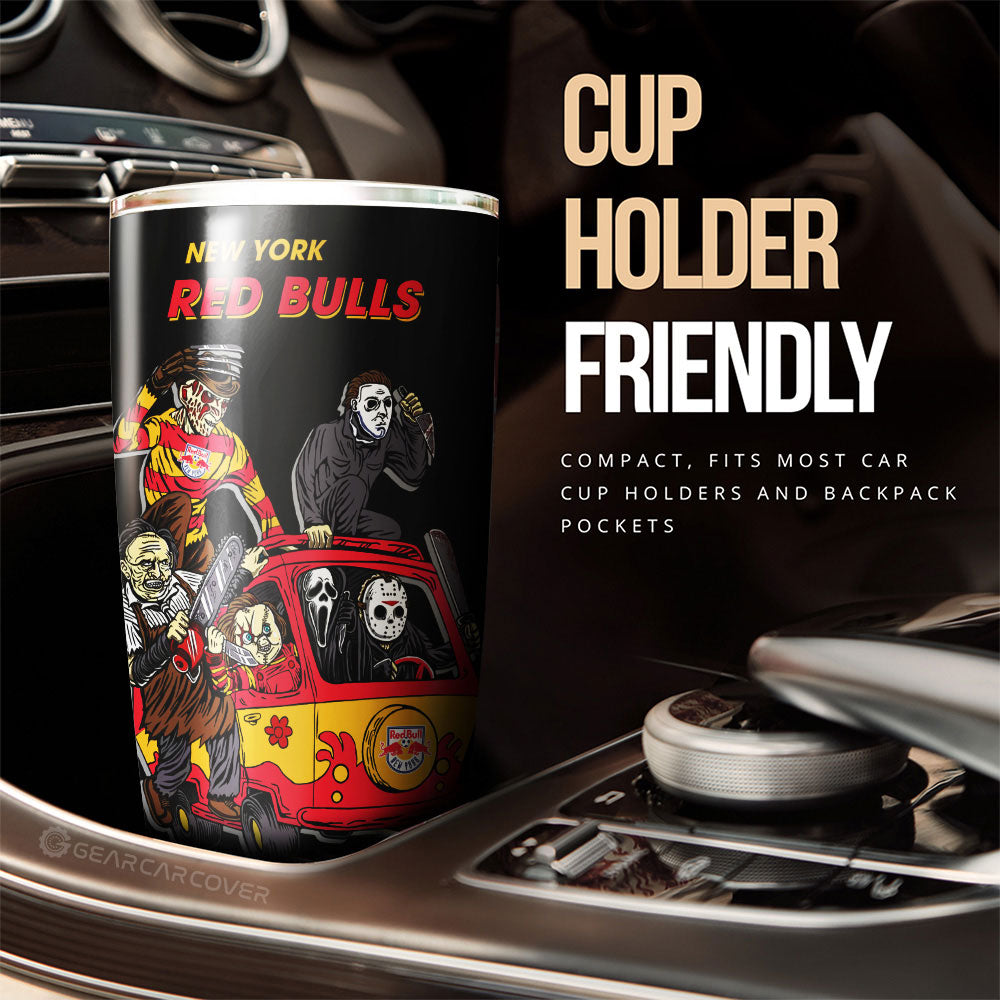 New York Red Bulls Tumbler Cup Custom Car Accessories - Gearcarcover - 3