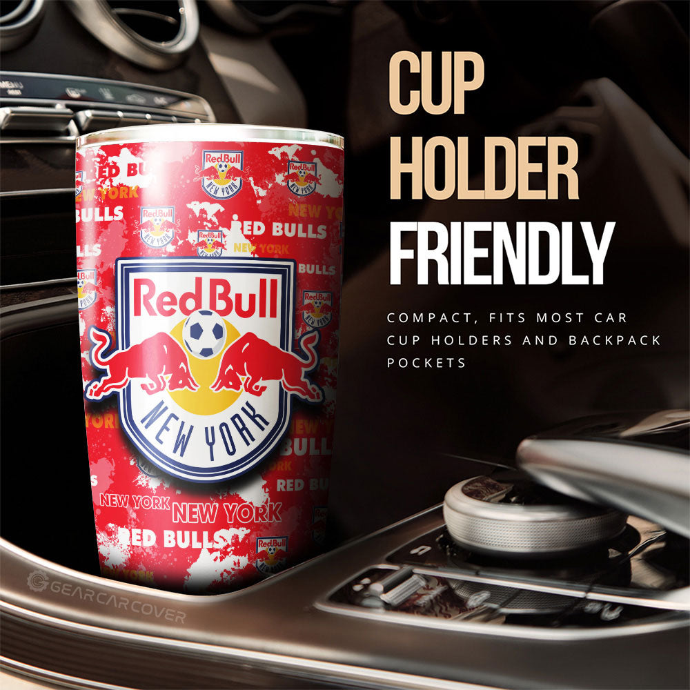 New York Red Bulls Tumbler Cup Custom Car Accessories - Gearcarcover - 3
