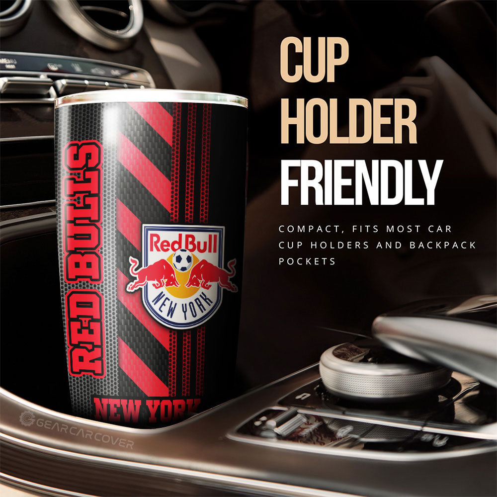New York Red Bulls Tumbler Cup Custom Car Accessories - Gearcarcover - 3
