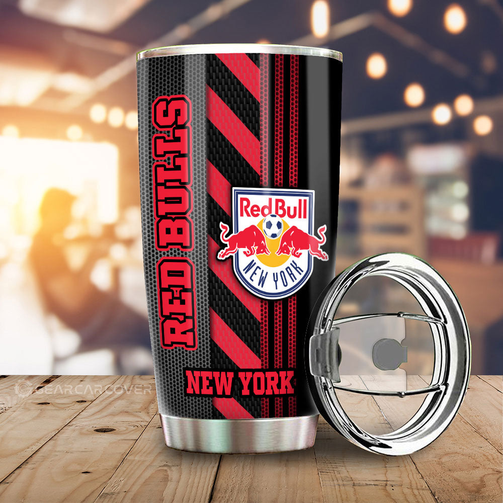 New York Red Bulls Tumbler Cup Custom Car Accessories - Gearcarcover - 1