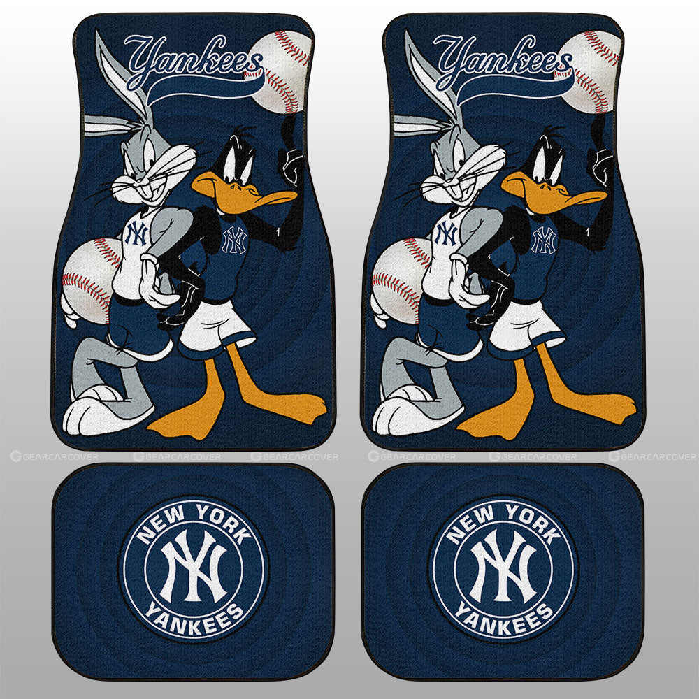 New York Yankees Car Floor Mats Custom Car Accessories - Gearcarcover - 1
