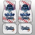 New York Yankees Car Floor Mats Stitch Theme Collection - Gearcarcover - 1