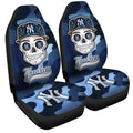 New York Yankees Car Seat Covers Skull Theme Collection - Gearcarcover - 3
