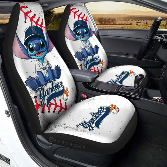 New York Yankees Car Seat Covers Stitch Theme Collection - Gearcarcover - 2