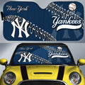 New York Yankees Car Sunshade Custom Car Accessories - Gearcarcover - 1