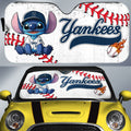 New York Yankees Car Sunshade Stitch Theme Collection - Gearcarcover - 1