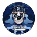 New York Yankees Spare Tire Covers Camera Hole Skull Theme Collection - Gearcarcover - 4