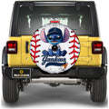 New York Yankees Spare Tire Covers Camera Hole Stitch Theme Collection - Gearcarcover - 1