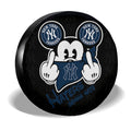 New York Yankees Spare Tire Covers Custom Car Accessories - Gearcarcover - 3