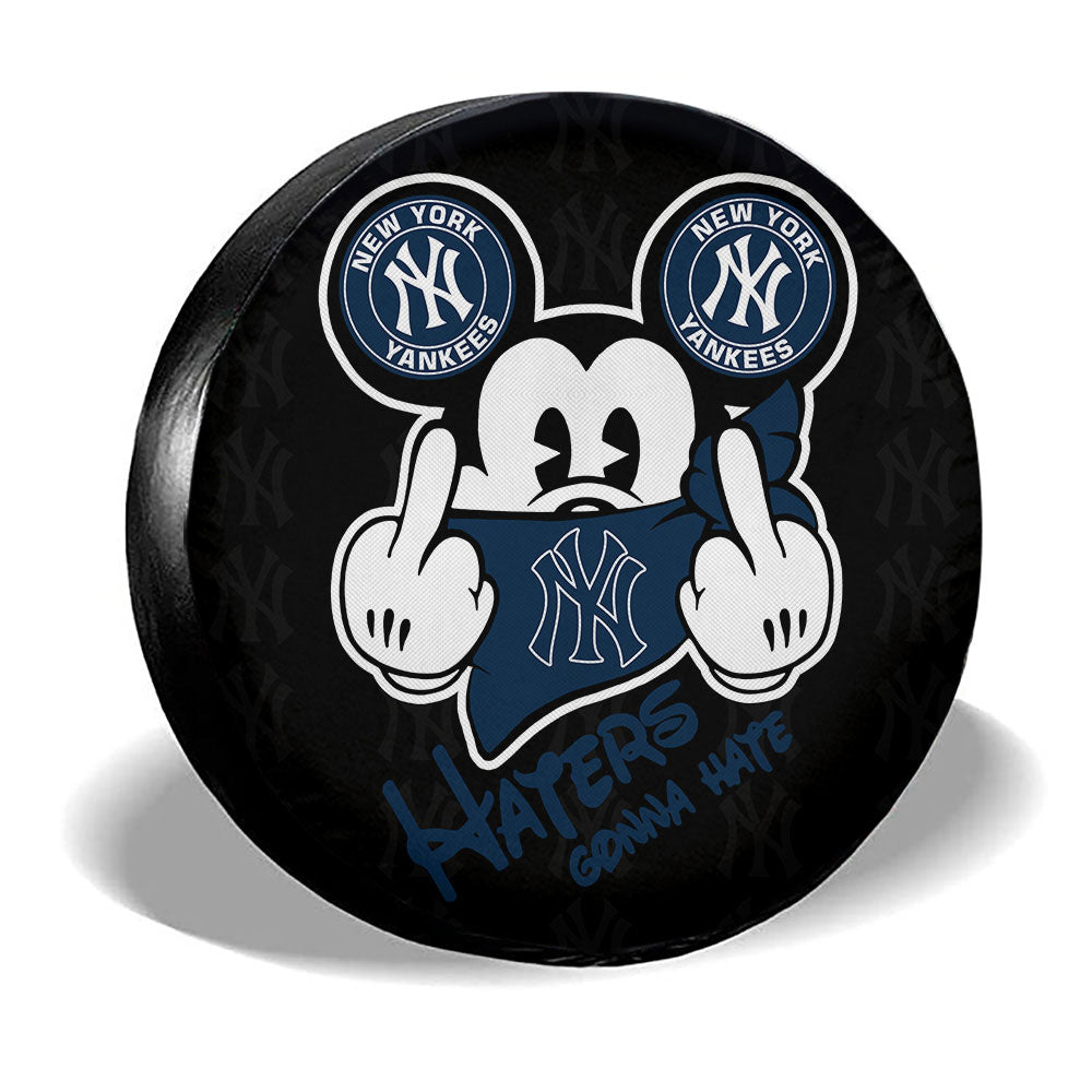 New York Yankees Spare Tire Covers Custom Car Accessories - Gearcarcover - 3