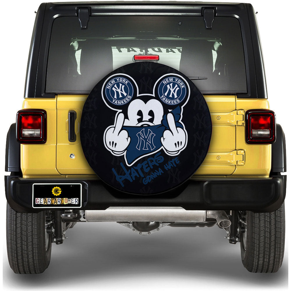 New York Yankees Spare Tire Covers Custom Car Accessories - Gearcarcover - 1