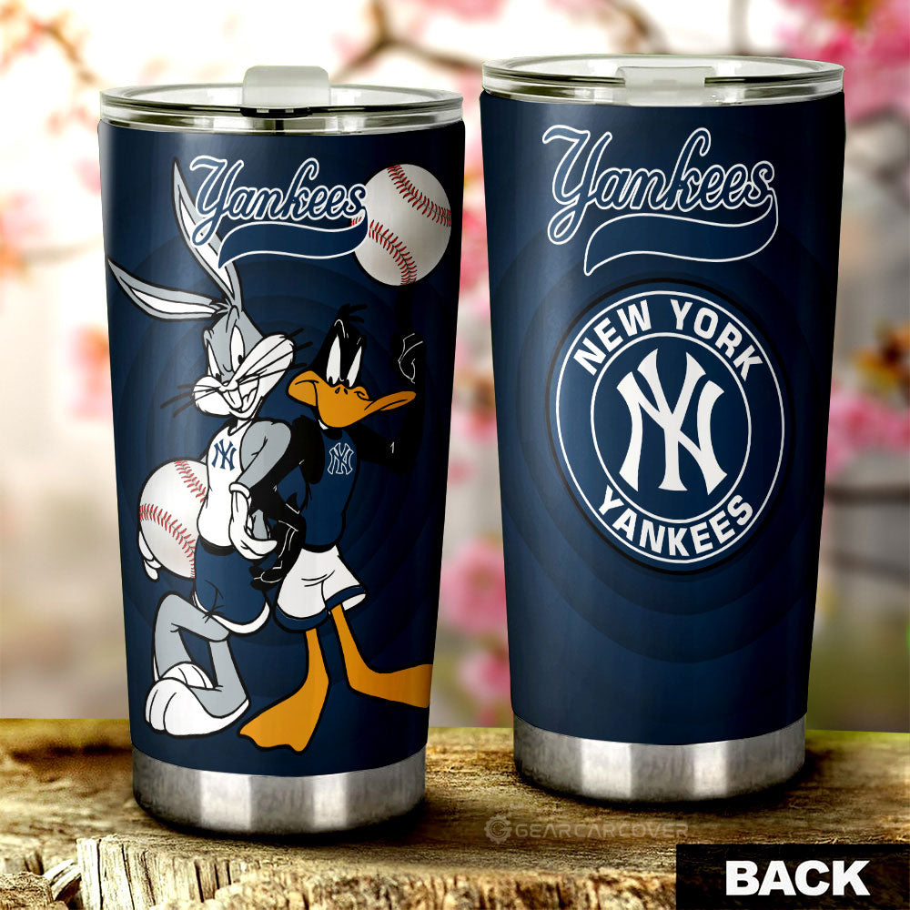 New York Yankees Tumbler Cup Custom Car Accessories - Gearcarcover - 1