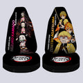 Nezuko And Zenitsu Car Seat Covers Custom - Gearcarcover - 4