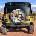 Nezuko And Zenitsu Spare Tire Covers Custom Car Accessories - Gearcarcover - 2