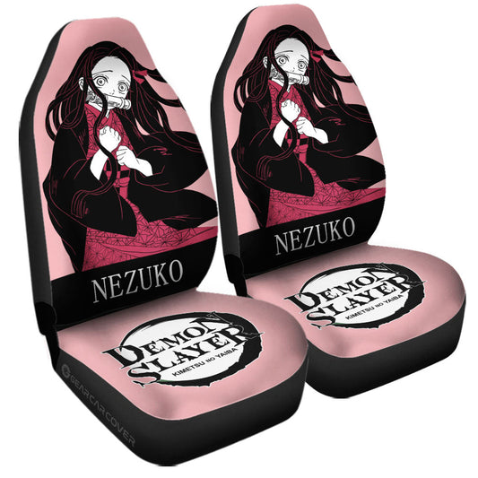 Nezuko Car Seat Covers Custom Car Accessories - Gearcarcover - 1